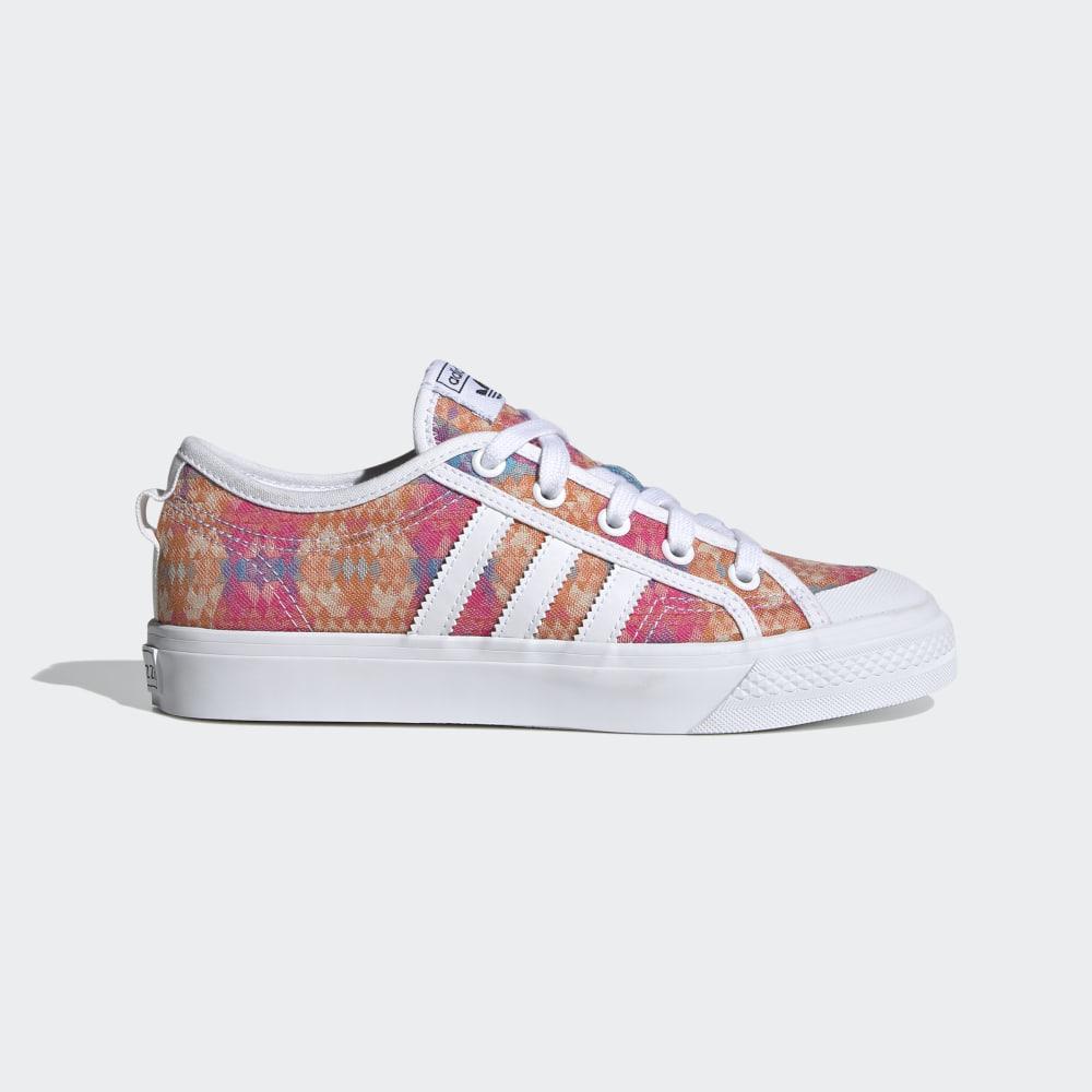 Originals Adidas Nizza Baieti Romania - Albi/Negrii EG9280